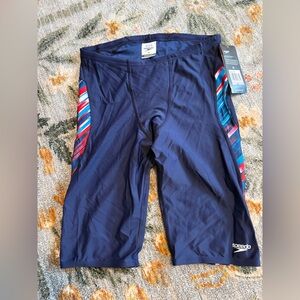 Speedo Endurance Swim Jammer Briefs Swim Shorts NWT
